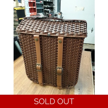 Axiom Bagsket Pannier Basket Brown